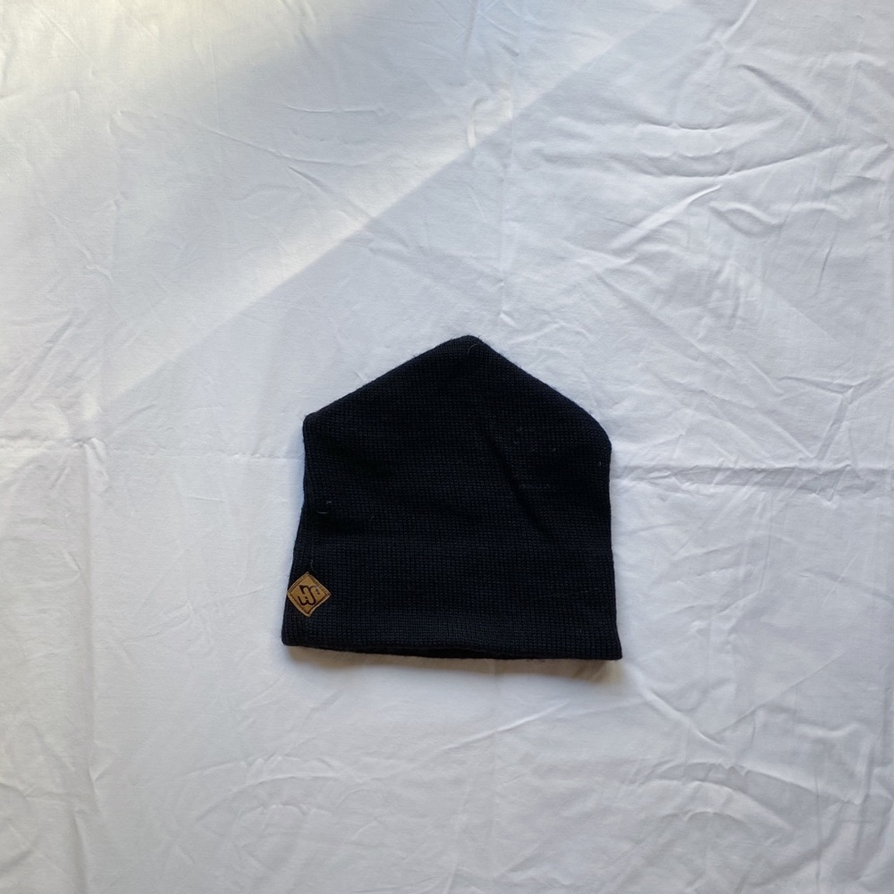 Merkley black wool hat